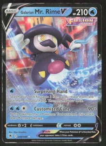Pokemon TCG SWSH10: Astral Radiance #049/189 Galarian Mr. Rime V NM - Picture 1 of 2