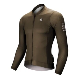 Men's Cycling Jersey Long Sleeve UV Resistant Moisture-wicking Road Bike Sports - Picture 1 of 29