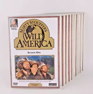 Marty Stouffer's Wild America Seasons 1, 3-6, 8-12 (2) DVDs Per Season - Picture 1 of 11