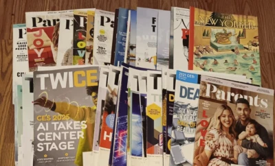 The New Yorker Parents Health Twice Dealerscope Week New York Magazine Box Lot - Image 1 of 4