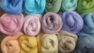 15 Pastellfarben Märchenwolle Merino Filzwolle 15 x 10 g ( 150 g Wollpaket ) - Bild 1 von 2