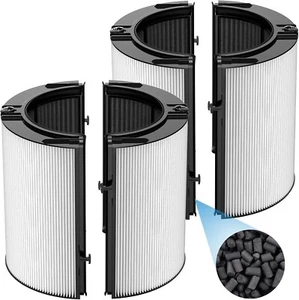 Paquete de 2 filtros combinados de vidrio 360° HEPA + carbón activado para Dyson TP09 TP07 TP06... - Imagen 1 de 16