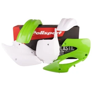 SET DI PLASTICHE KAWASAKI KX 85/100/112 '01-'13 INCLUSO PANNELLO FRONT - Foto 1 di 1