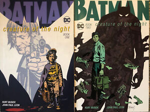 DC COMICS BATMAN CREATURE OF THE NIGHT #1 & #2