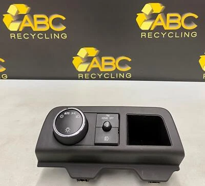 Interruptor de faros Cadillac Escalade EXT 2007-2013 almacenamiento montado en el tablero OEM Foto 1 de 4