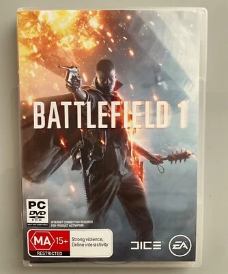 Battlefield 1 PC ROM DVD Complete - 5 DISCS - Free Post, Rare EA All Out War - Image 1 of 4