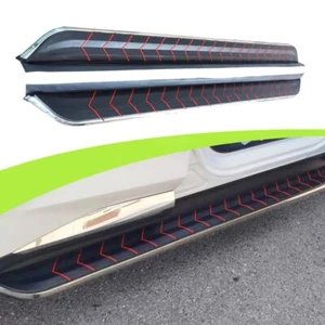 2Pcs Aluminum Running Boards Fixed Nerf Bars Side Step Fit for Kia EV3 2024-2025 - Picture 1 of 6