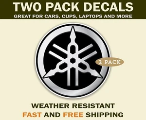 Yamaha Diapason Sticker – Tuning Fork Logo Decal | Moto, Music, Racing Style - Picture 1 of 4