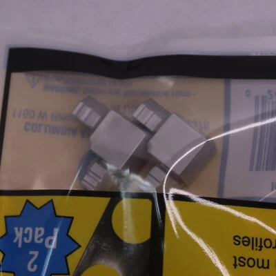 (2-Pk) TrimMaster Square Shape Inside Corner Tile Edging Trim 3/8" IC8762MA2 - Image 1 of 3