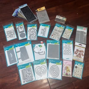 Lawn Fawn 14 Die’s And 4 Clear Stamps Plus More—Lot Total of 26 - Picture 1 of 20