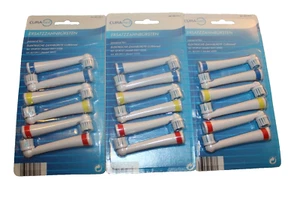 3x6 CURAMED ERSATZZAHNBÜRSTEN FÜR für CURAmed GT-RT-01 2007/08 & ALDI 831291-NEU - Bild 1 von 3