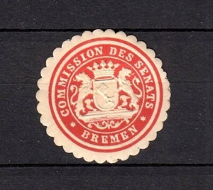 424387/ Siegelmarke – Commission des Senats - Bremen - Picture 1 of 1