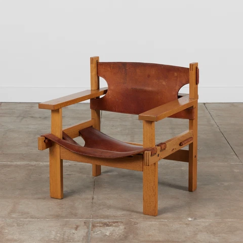 Lounge chair by Gunnar H. Guðmundsson, 1960s, Iceland, "chiefs" chair Cover
