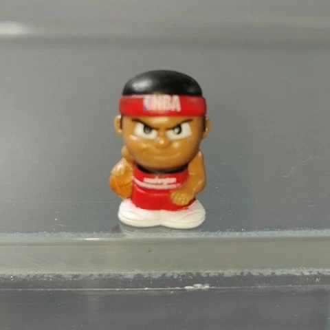 RARE 1" TALL WASHINGTON WIZARDS NBA SERIES 1 TEENYMATES BASKETBALL FIGURE Cover