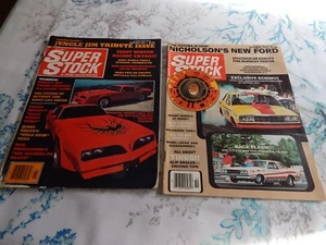 Vintage Super Stock Magazine Lot Of 2 Issue Jan. 1978 And Oct. 1978 - Picture 1 of 4