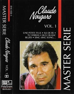 Claude Nougaro Master Serie Vol. 1 CASSETTE ALBUM POP Chanson - Picture 1 of 10