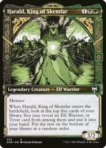 *FOIL SHOWCASE* Harald, King of Skemfar - Kaldheim - Magic: the Gathering - MTG - Picture 1 of 1