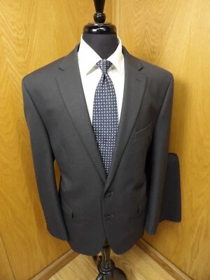 Chaps  Mens Suit 46r 38 X 27 Medium Gray Poly Rayon Elastain  NWOT  L#8 - Image 1 of 4