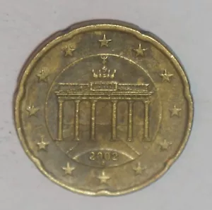 Moneda alemana de 20 céntimos de euro 2002 A Germany - Imagen 1 de 2