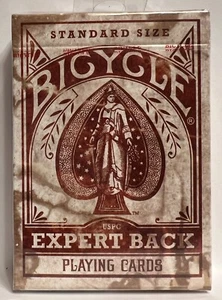 NEU Bicycle Expert Back Heritage SELTEN DISTRESSED Spielkarten Deck versiegelt! - Bild 1 von 2
