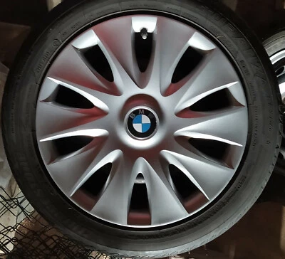 4x BMW 1er Sommerreifen Bridgestone Turanza 195/55R16 F20 F21 DOT 09/2015 + RDKS - Bild 1 von 4