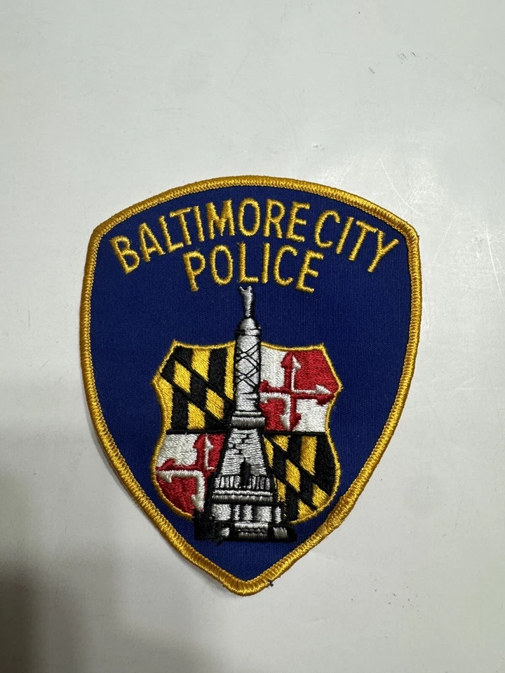 Vintage Baltimore City Police Patch Maryland MD Embroidered - Image 1 of 4
