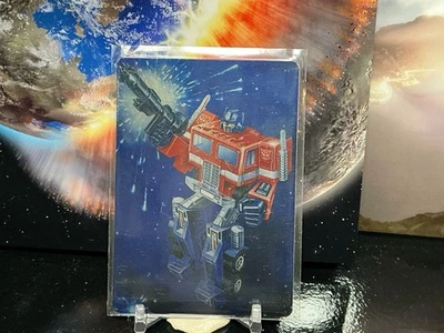 Transformers 40th Anniversary Optimus Prime Exclusive Edition Metal Card 1 - Image 1 of 2