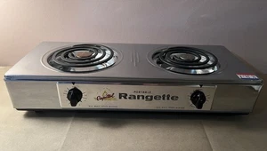 Capitol Rangette 2 Burner Model UL760T Portable Electric Stove 1650W - WORKS!!! - Picture 1 of 18