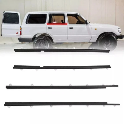 FIT FOR 98Toyota Land Cruiser 4.7L Outer Weatherstrip Door Belt Seal 68230-60010 Foto 1 de 4