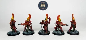 Warhammer 40k - Aeldari - Eldar - 5 Feuerdrachen - Bild 1 von 7