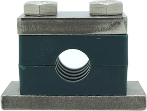 73MM Heavy Series Clamp, Polypropylene with 316 Stainless Steel Hardware, Wel... - Picture 1 of 6