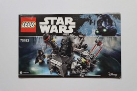 LEGO&reg; Star Wars 75183 Darth Vader Transformation Instruction Manual Only!