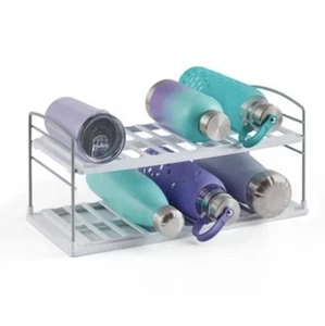 YouCopia UpSpace Organizzatore di Bottiglie a 2 Ripiani: Antiscivolo, Rack Libera Installazione - Foto 1 di 3