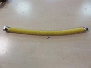 Gasschlauch flexibel 3/4" IG x 3/4"AG 50 - 100 cm ausziehbar Edelstahl Wellrohr - Bild 1 von 1