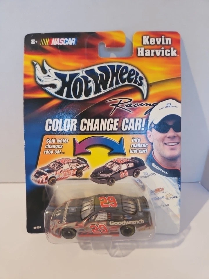 1/64 Nascar Diecast, Kevin Harvick #29, Goodwrench, Color Change Car, Hot Wheels - Image 1 of 3