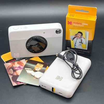 Impresora paso a paso con cámara instantánea Kodak Printomatic 5 MP paquete de inicio hamburguesa de entrada y salida Foto 1 de 4