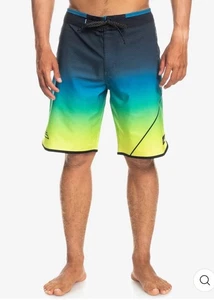 Quiksilver Highline Surfsilk New Wave Boardshorts gelb - Herren Größe 32 - Bild 1 von 7