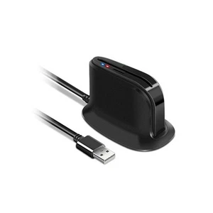 USB-Smartcard-Lesegerät, Tragbar, Praktisch, TF-Kartenleser, Schwarz G5Q48598 - Afbeelding 1 van 7