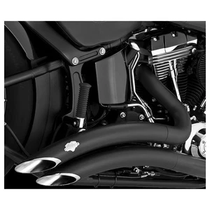 Vance & Hines 46365 Pcx Big Radius 2-into-2 Auspuff System Matt Schwarz - Bild 1 von 1