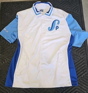 Vintage Y2K Southpole Button Up Jersey XL - Picture 1 of 6