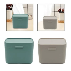 Make-up Pad Tupfer Box Mini Desktop Storage Organizer Badezimmer Lagerung - Bild 1 von 13
