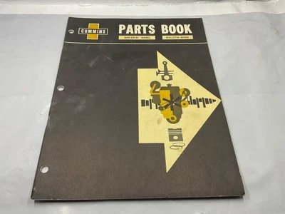 Cummins NHE-225-B Series Parts Book 1965 967038 - Image 1 of 4
