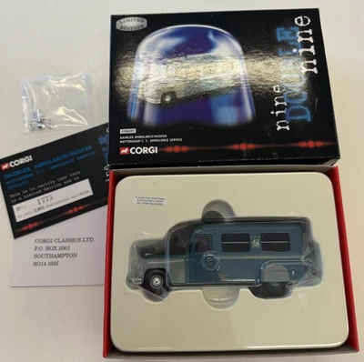 CORGI 1:50 DAIMLER AMBULANCE/HOOPER - NOTTINGHAM CC AMBULANCE SERVICE CC06303 - Image 1 of 4