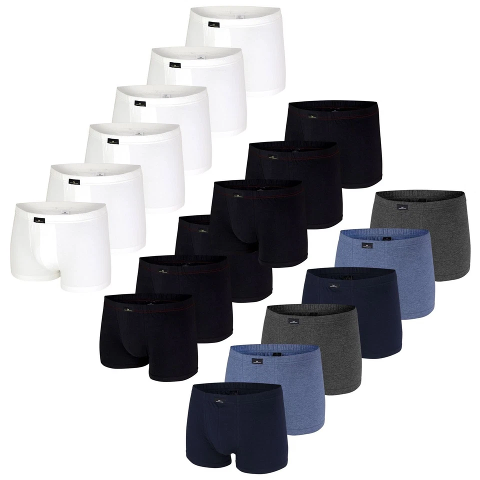 Götzburg Herren Pants schwarz Uni 3er Pack 7