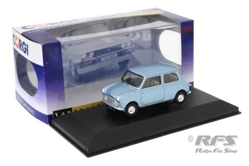 Austin Mini Cooper Seven Deluxe princess blue grey 1:43 Corgi Vanguards 01317 - Bild 1 von 1