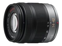 Panasonic Lumix G Vario H-FS1442A 14-42mm f/3.5-5.6 Mega O.I.S IS Power O.I.S. Aspherical AF G Lens (Black)