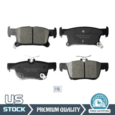 Conjunto de pastilhas de freio traseiras AWD de cerâmica para 2016 2017 2018 2019 2020 Buick Envision - Imagem 1 de 4
