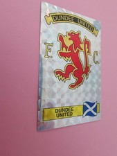 Panini UK Football 1986 #489 Dundee United Badge Foil