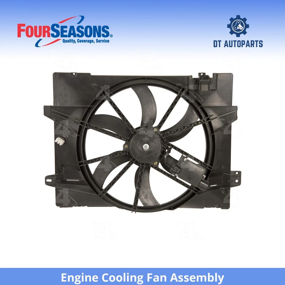 Conjunto de ventilador de refrigeración del motor Mercury Grand Marquis 2006-2011 4 estaciones 2007 Foto 1 de 4