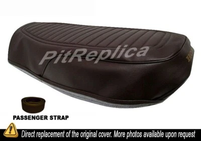 FUNDA ASIENTO HONDA CB550F CB550 F 1975 1976 1977 *PRENSADO TÉRMICO*MARRÓN* [SPPS] Foto 1 de 4